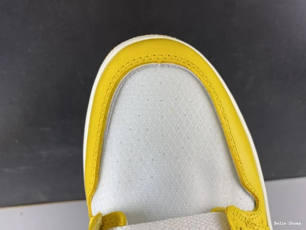 Bmlin AQ0818-149 Off-White x 1 Air Yellow-Cone White Dark NRG Jordan Powder 0725